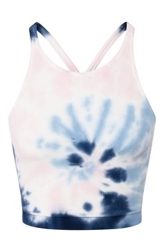 Женский топ ELECTRIC AND ROSE разноцветного цвета, арт. ERWKN02/WAVE WASH | Фото 1 (Женское Кросс-КТ: Топ-спорт; Материал внешний: Хлопок; Длина (для топов): Укороченные; Кросс-КТ: Спорт; Материал сплава: Проставлено; Драгоценные камни: Проставлено; Рукава: Без рукавов)