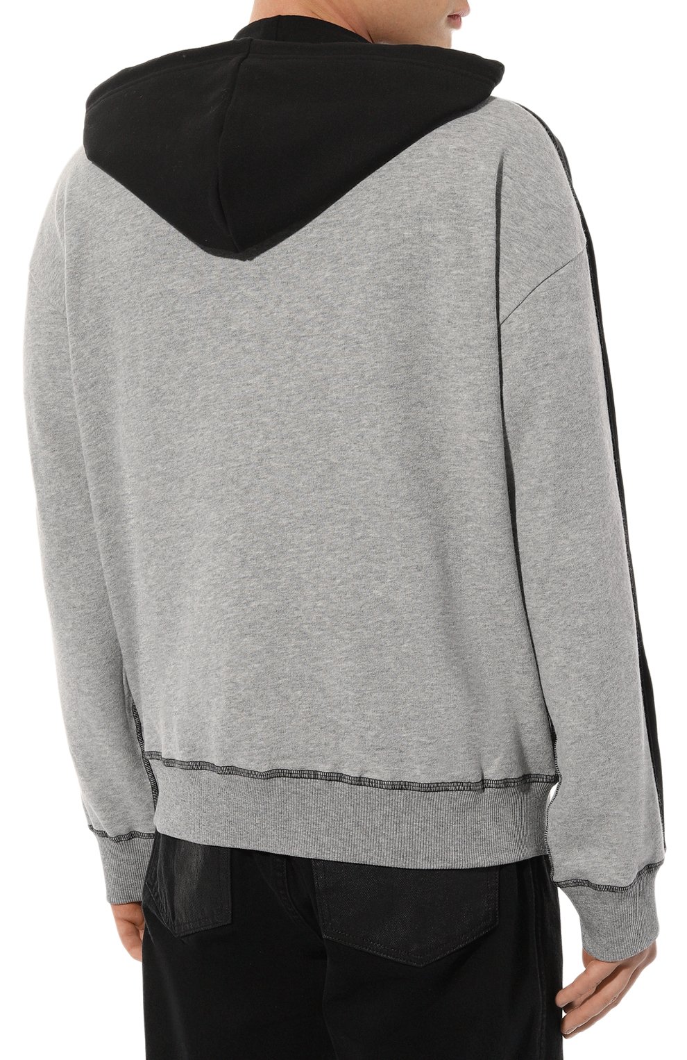 Хлопковая толстовка DIESEL, арт. A11280/0NEAH, фото 4