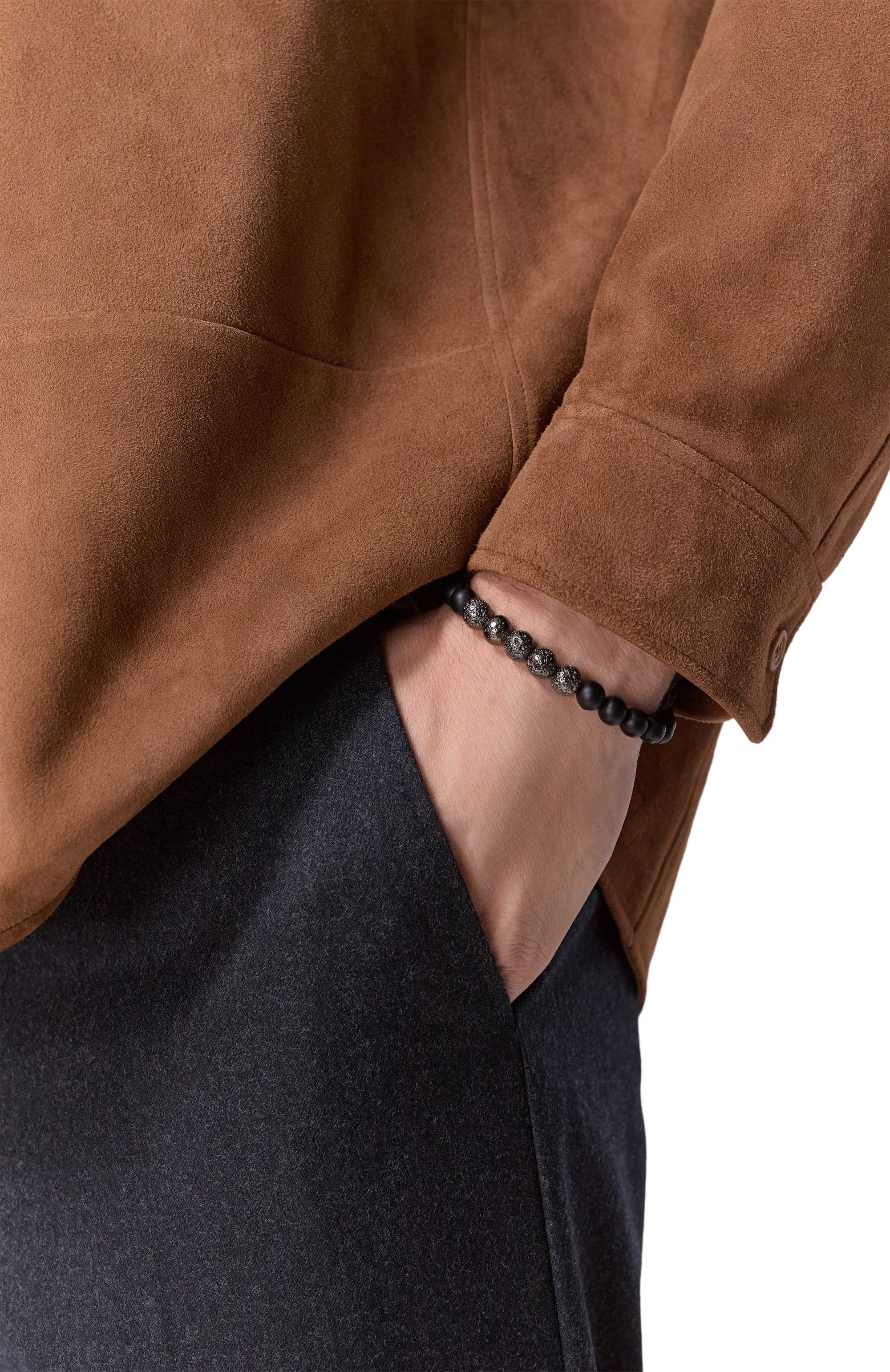 Браслет TATEOSSIAN, арт. RT-BR-STS-VES0001-BLKAG, фото 2