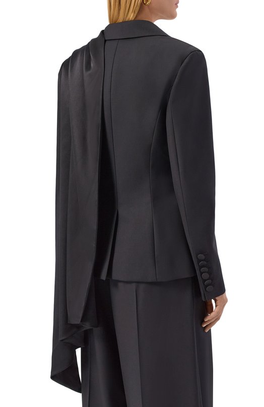 Шерстяной жакет Nina Ricci 25ACVE006/WV0324 Чёрный  25ACVE006/WV0324 Фото 4