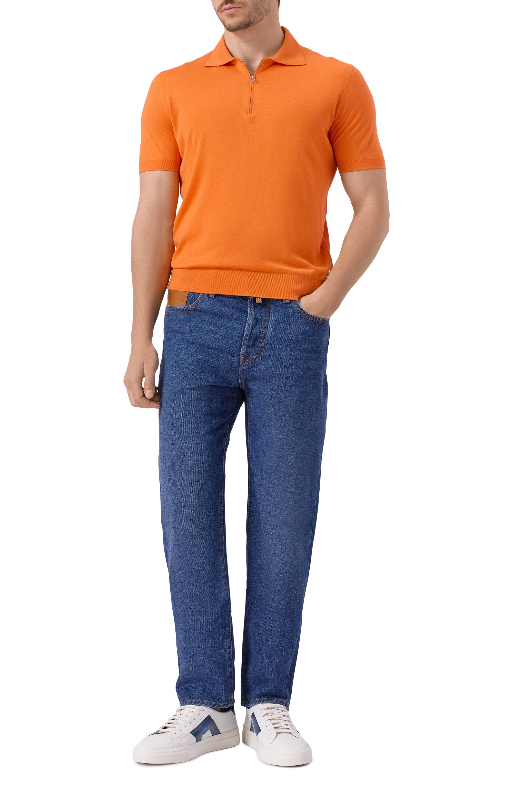 Поло из кашемира и шерсти STEFANO RICCI, арт. W505506P31/W25150, фото 2