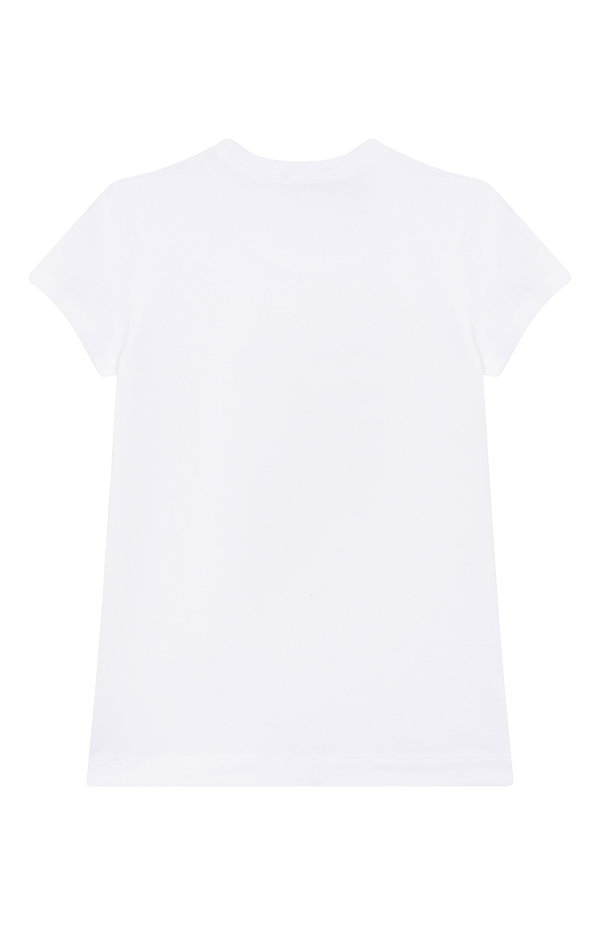 Хлопковая футболка MONNALISA, арт. 19E617, фото 2