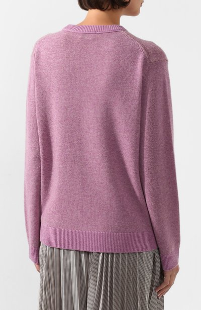 Кашемировый пуловер ACNE STUDIOS розового цвета по цене 38600 руб., арт. C60013/W, фото 4 Кашемировый пуловер ACNE STUDIOS, арт. C60013/W, фото 4