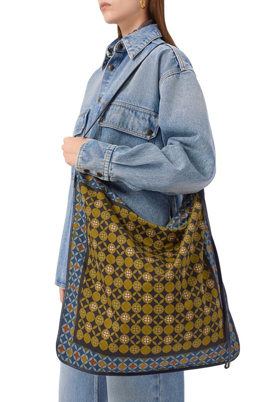 Сумка Dries Van Noten 011500-791-606 Хаки  011500-791-606 Фото 2