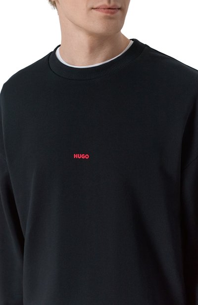 Хлопковый свитшот HUGO, арт. 50557482, фото 5