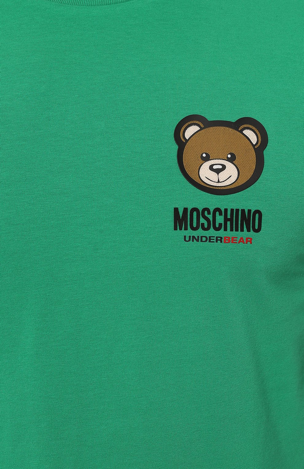 Хлопковая футболка MOSCHINO, арт. A0788/4410, фото 5