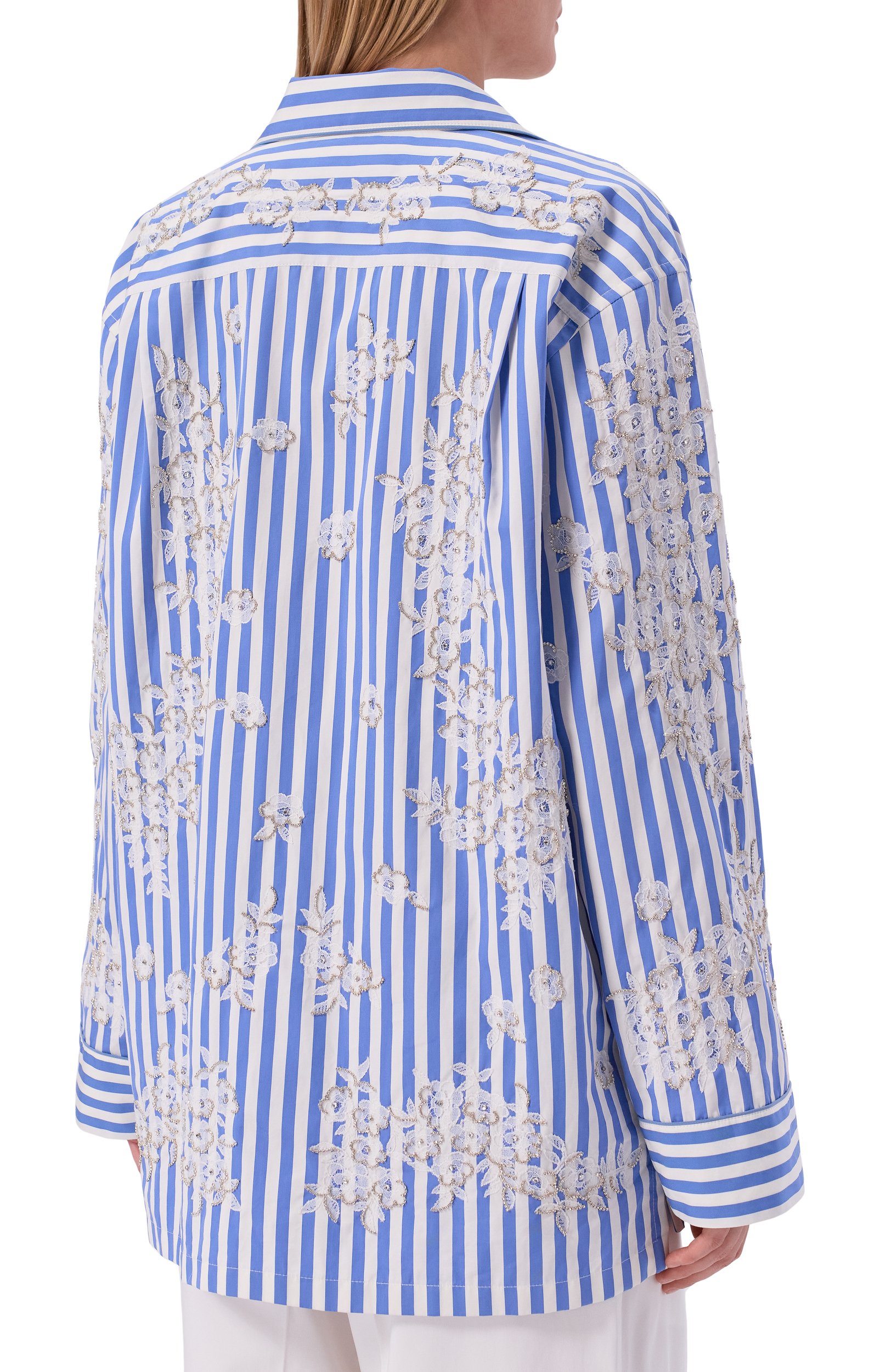 Хлопковая рубашка DOLCE & GABBANA, арт. F5U37Z/GDDRU, фото 4