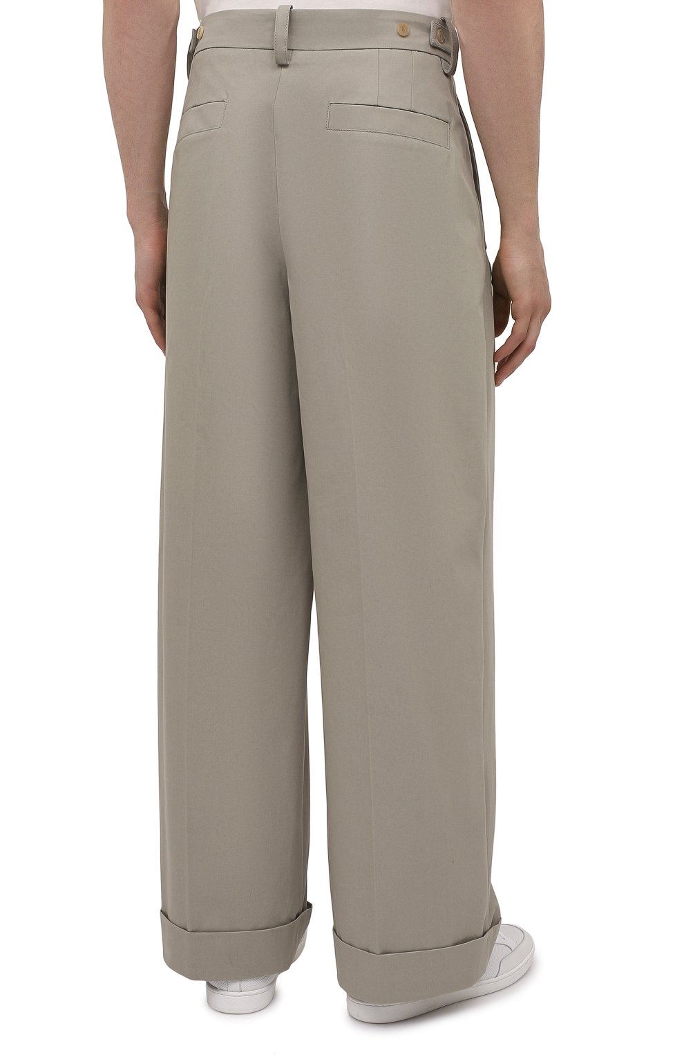 Хлопковые брюки JACQUEMUS, арт. 215PA01/101530, фото 4