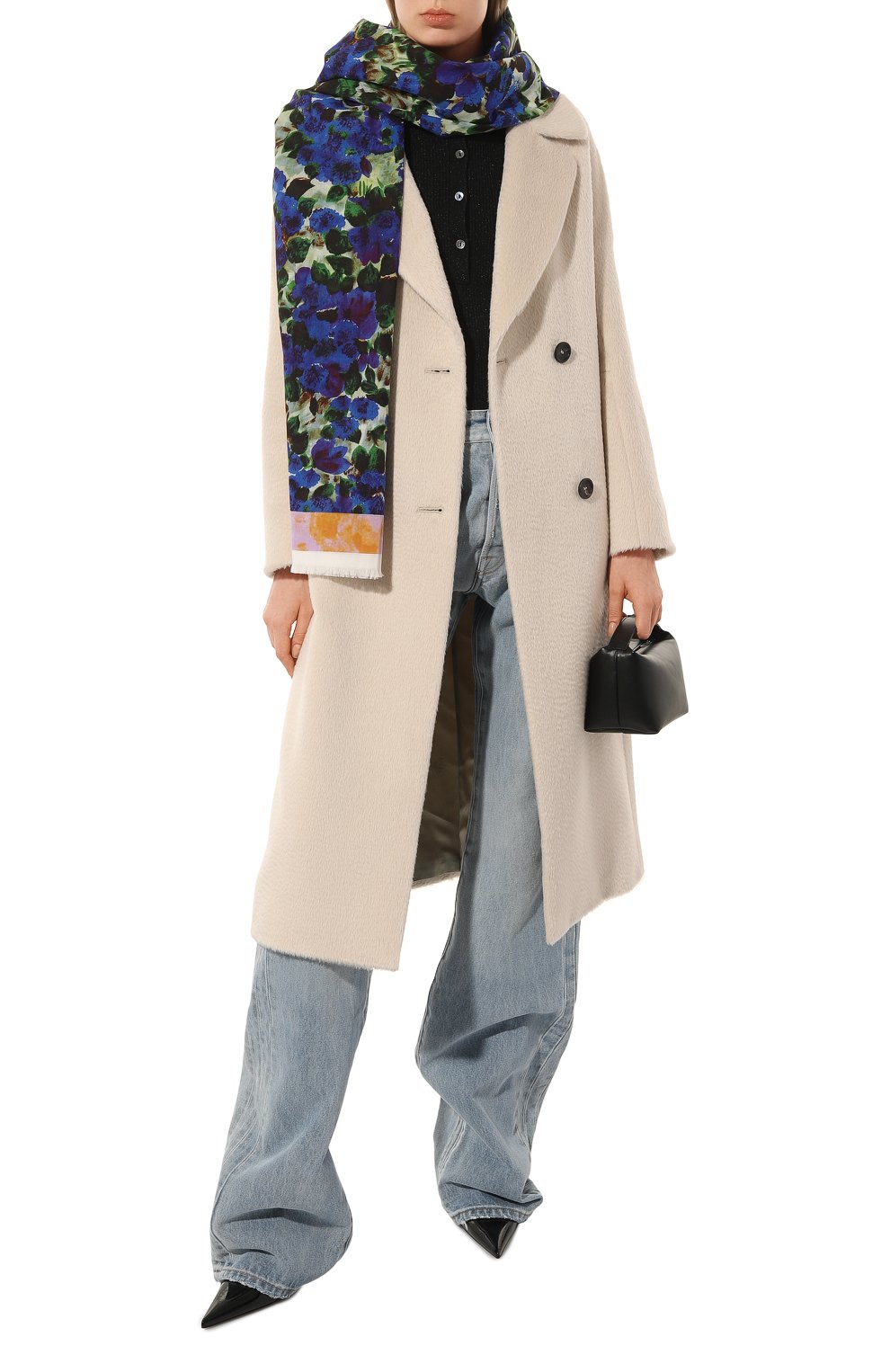 Хлопковый шарф DRIES VAN NOTEN, арт. 231-011302-6019, фото 3