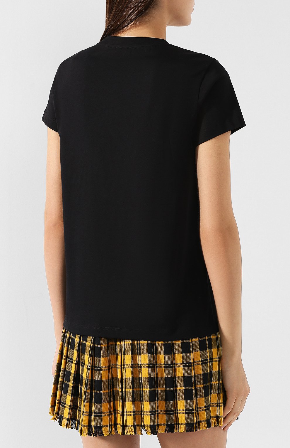 Хлопковая футболка KENZO черного цвета по цене 8350 руб., арт. F962TS811977, фото 4 Хлопковая футболка KENZO, арт. F962TS811977, фото 4