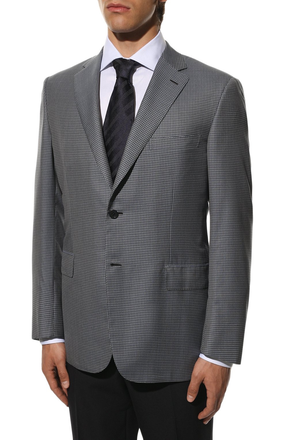 Пиджак из шерсти и шелка BRIONI, арт. RG0J0P/P8A8Z/BRUNIC0, фото 3