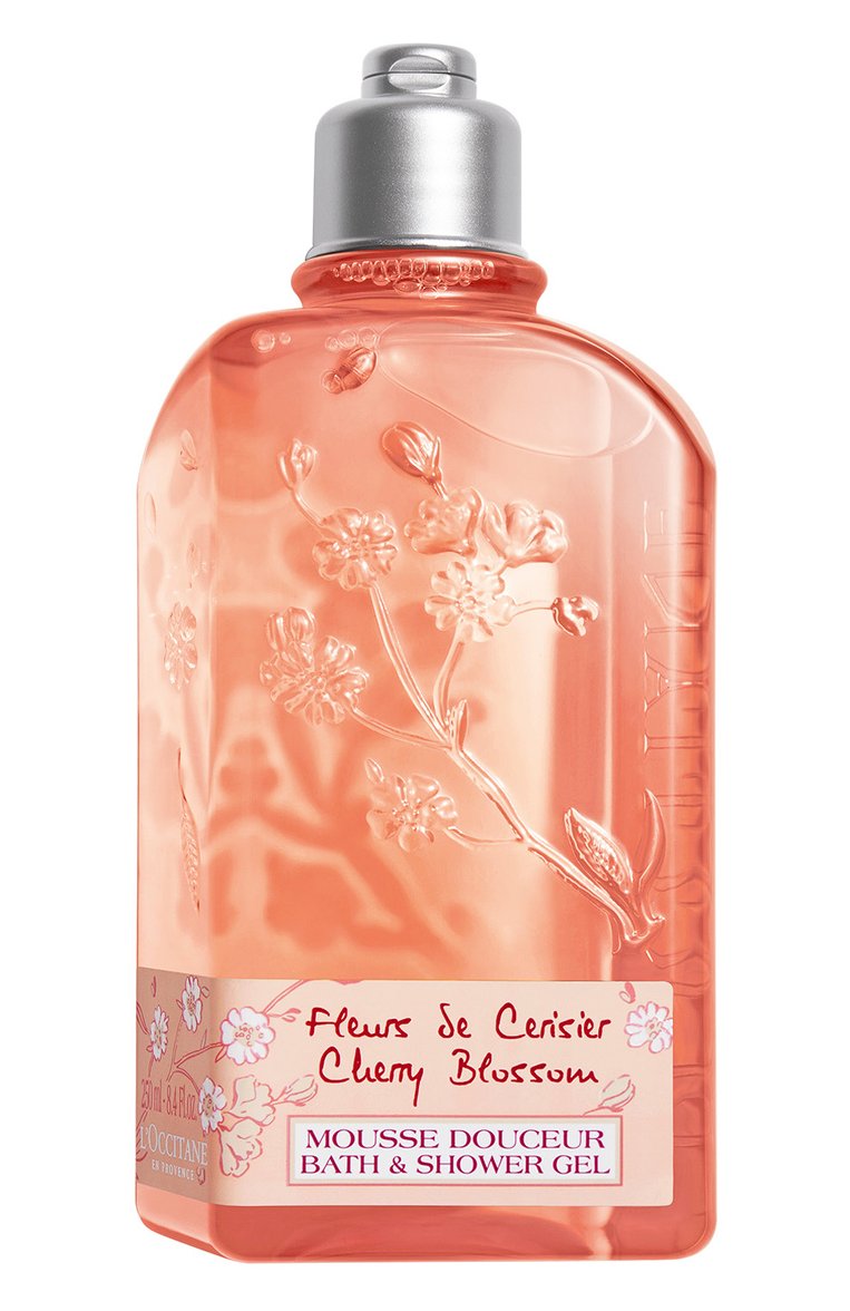 Гель для душа "вишневый цвет" (250ml) L`OCCITANE бесцветного цвета, арт. 766637 | Фото 1 (Региональные ограничения белый список (Axapta Mercury): Не проставлено; Нос: Не проставлено; Назначение: Для тела; Тип продукта: Гели)