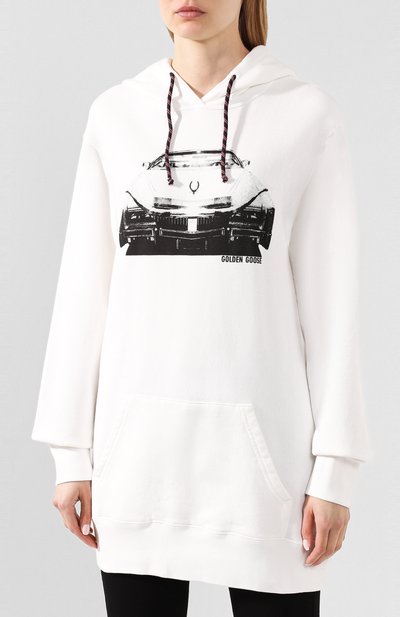 Хлопковое худи GOLDEN GOOSE DELUXE BRAND, арт. G36WP028.F1, фото 3