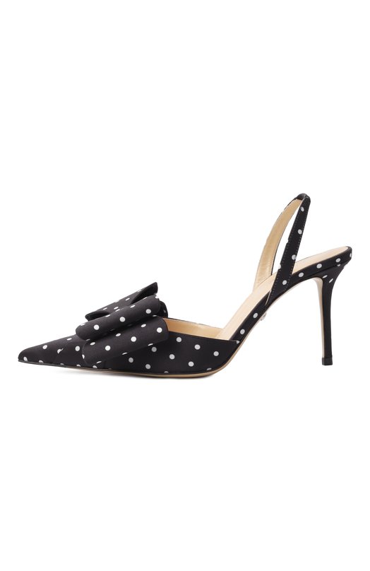 Текстильные туфли Le Cadeau 85 Mach & Mach PF25-S0951-85-SAT-B02 Чёрный  PF25-S0951-85-SAT-B02 Фото 4