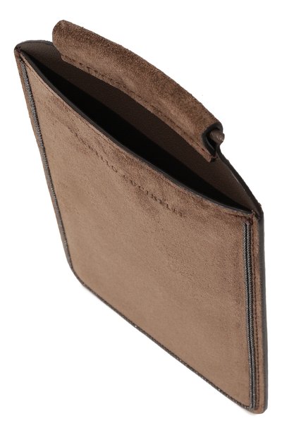 Замшевый чехол для телефона BRUNELLO CUCINELLI, арт. MWDLD2531, фото 4