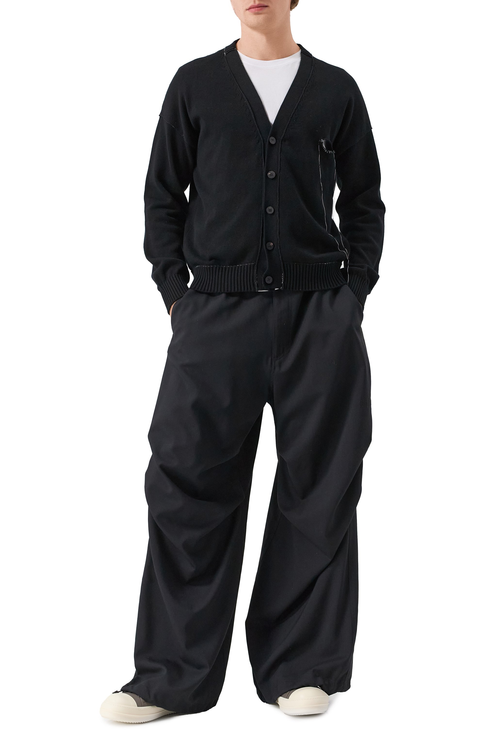 Кожаные кеды hollywood low RICK OWENS, арт. RU01E5891/LC0, фото 2