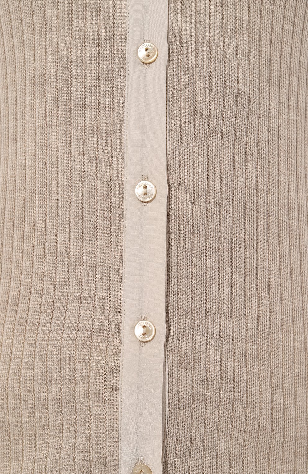 Кардиган из кашемира и шерсти AGNONA, арт. KD08018E/1V180LE, фото 5