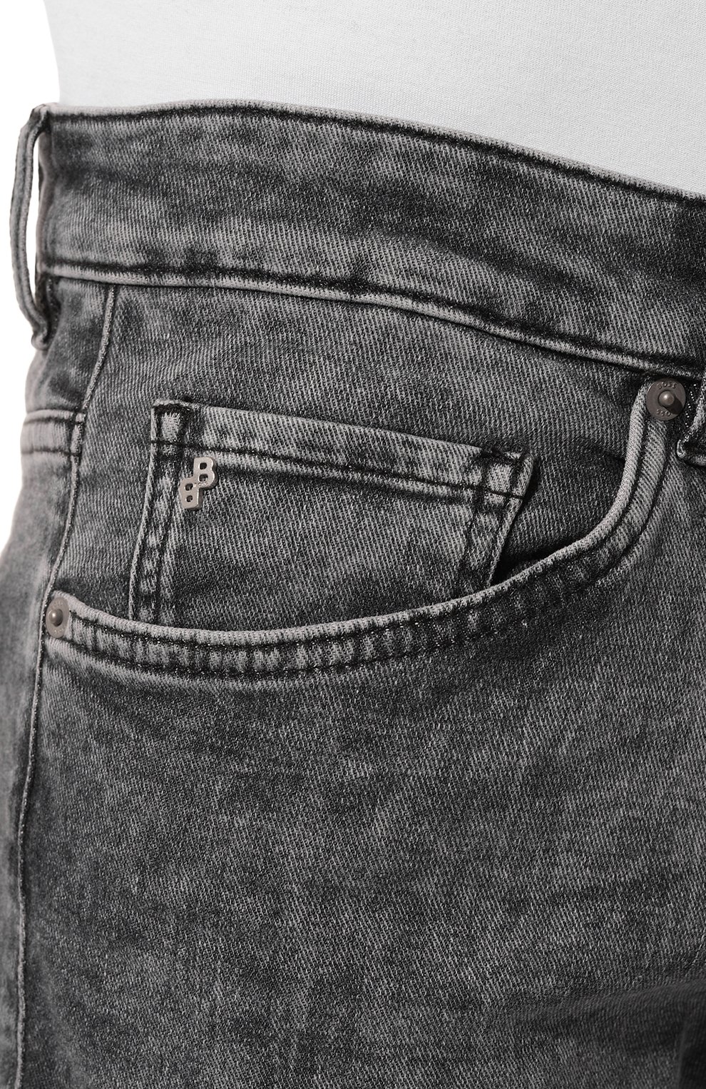 Джинсы BOSS серого цвета по цене 19800 руб., арт. 50496357, фото 5 Джинсы BOSS, арт. 50496357, фото 5