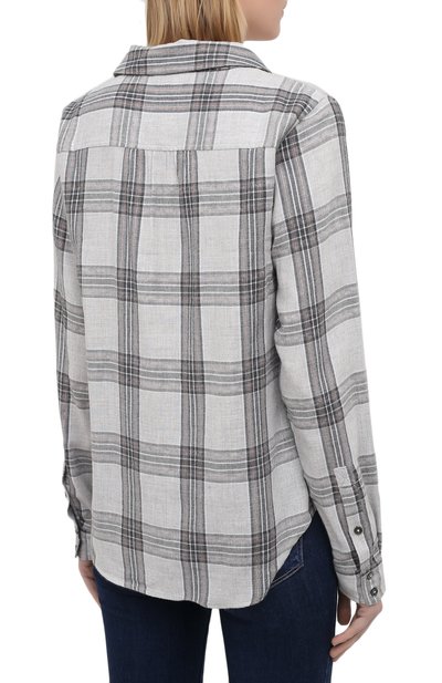 Рубашка из хлопка и вискозы PAIGE, арт. 5382H88-8735, фото 4