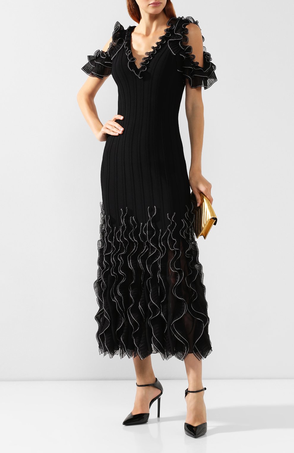 Платье ALEXANDER MCQUEEN, арт. 594951/Q1AH5, фото 2