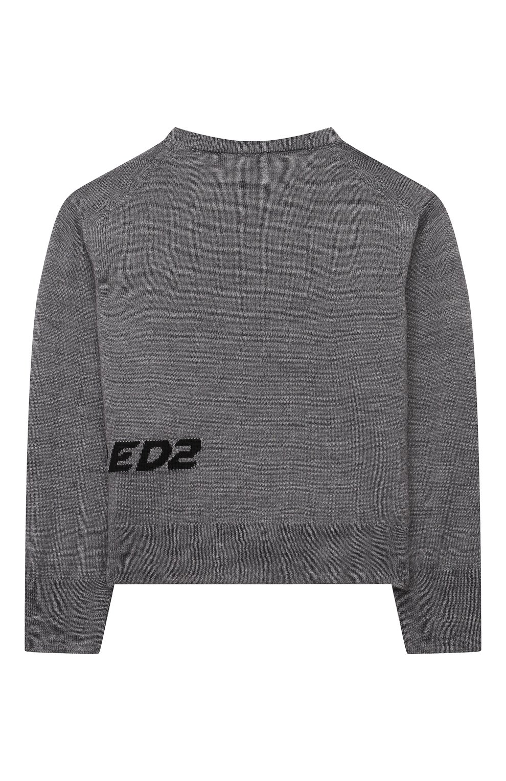 Пуловер DSQUARED2 серого цвета по цене 19950 руб., арт. DQ2453/D003F, фото 2 Пуловер DSQUARED2, арт. DQ2453/D003F, фото 2