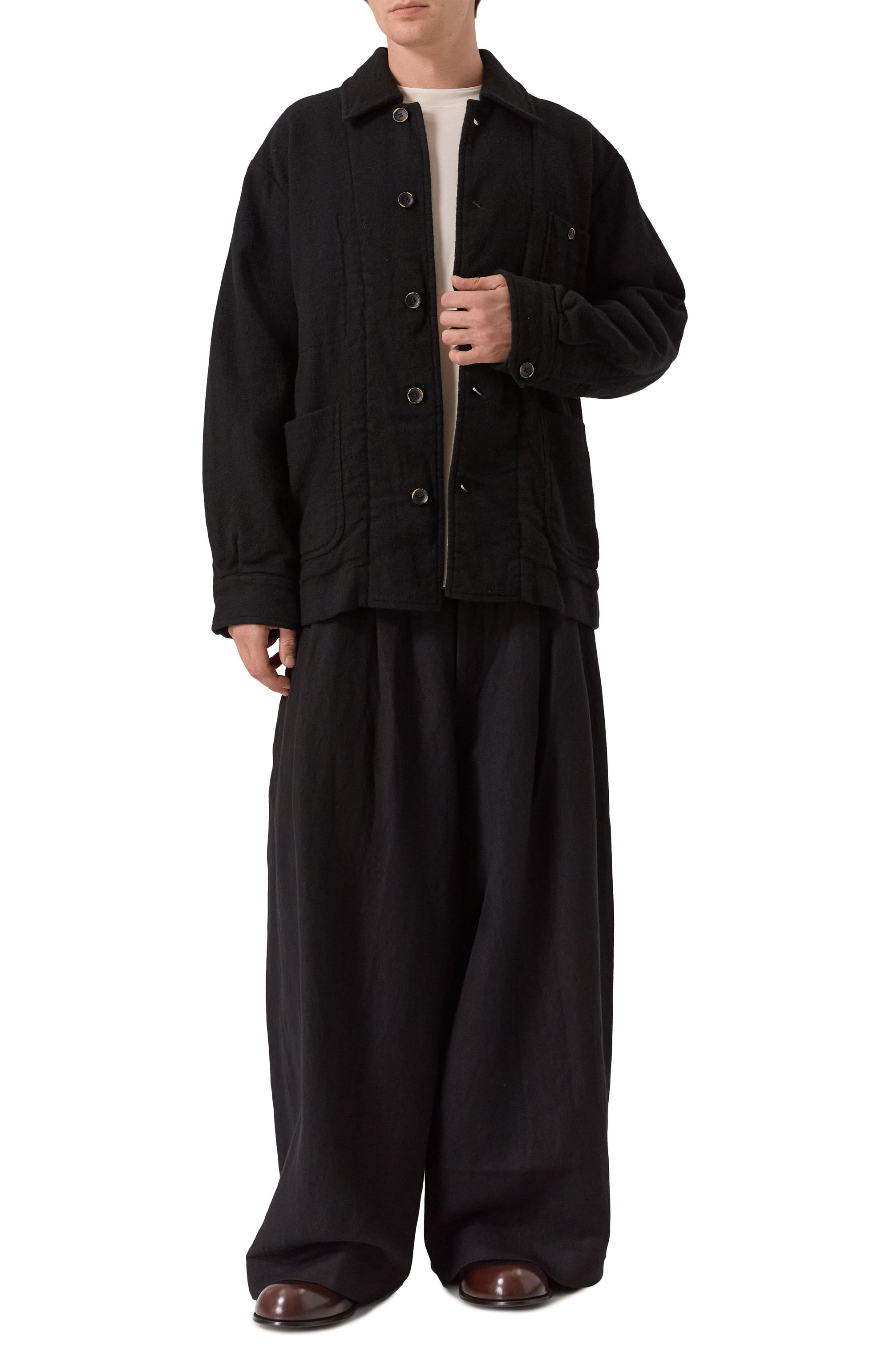 Куртка из шерсти и льна UMA WANG, арт. UM6556, фото 2