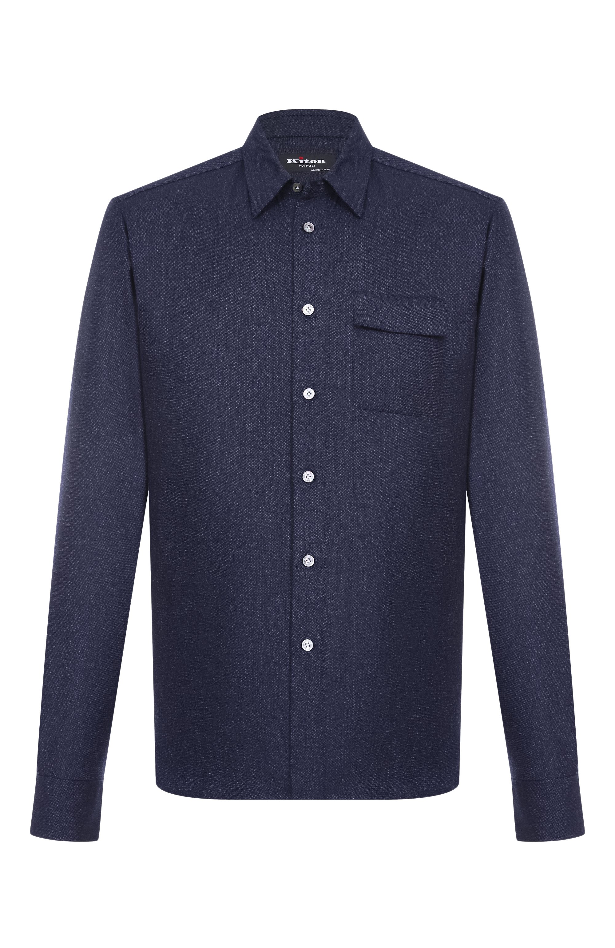 Шерстяная рубашка KITON, арт. UMCBUBAK0167G01, фото 1