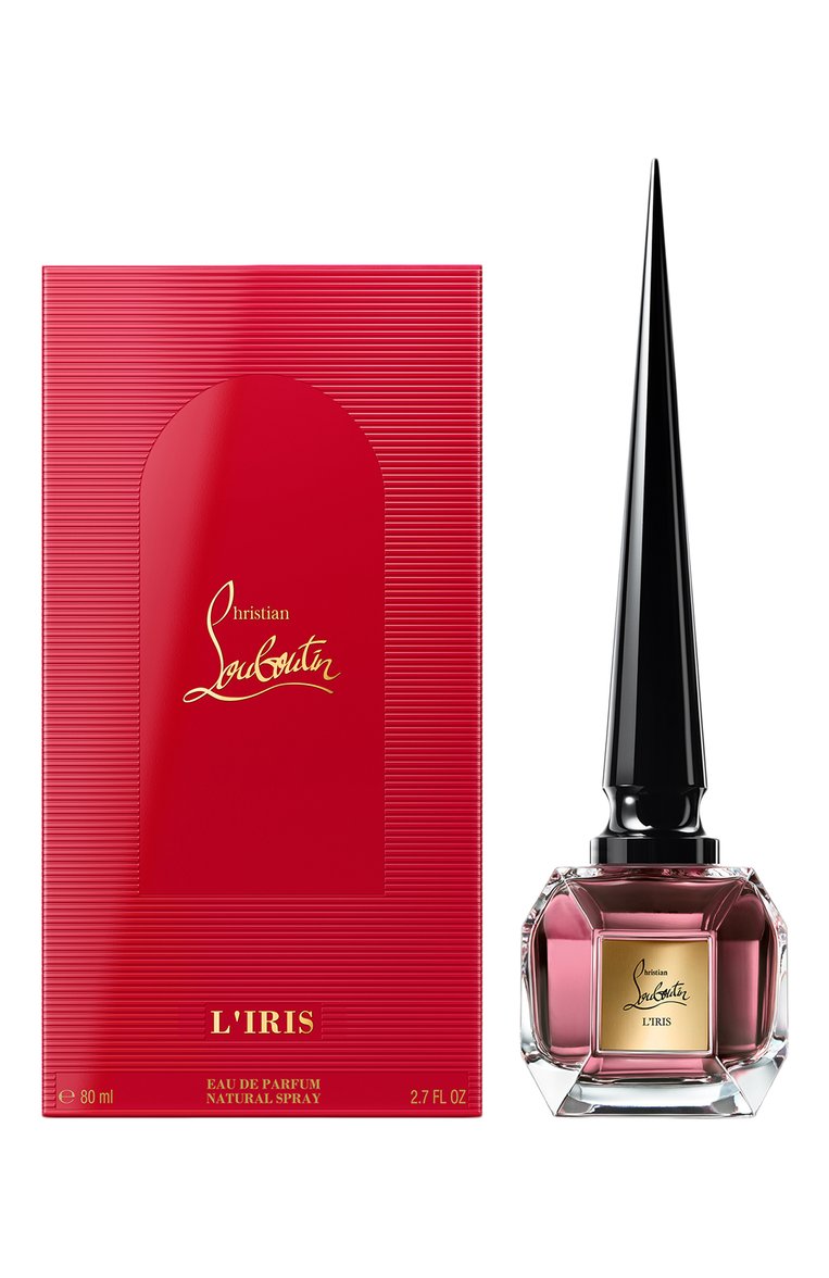 Парфюмерная вода fetiche l'iris (80ml) CHRISTIAN LOUBOUTIN бесцветного цвета, арт. 8435415087506 | Фото 3 (Региональные ограничения белый список (Axapta Mercury): Не проставлено; Тип аромата: Цветочный, Шипровый; Тип продукта - парфюмерия: Парфюмерная вода; Нос: Не проставлено; Ограничения доставки: flammable)