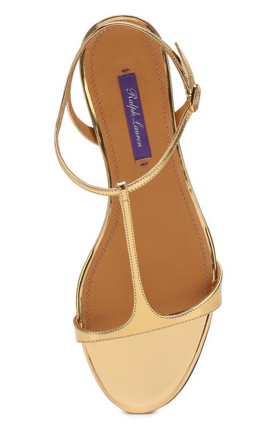 Кожаные сандалии RALPH LAUREN, арт. 800753818, фото 5