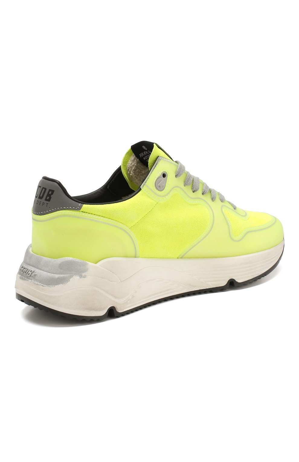 Замшевые кроссовки running  GOLDEN GOOSE DELUXE BRAND, арт. G34WS963.C8, фото 4