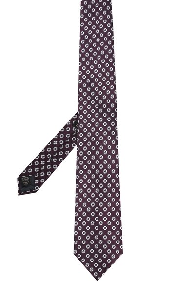 Шелковый галстук с узором ZEGNA, арт. Z3D20/1XW, фото 2