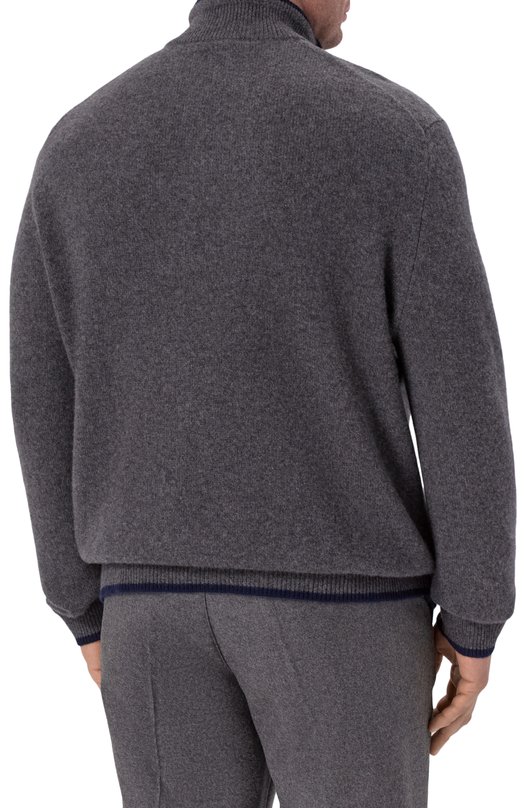 Шерстяной джемпер Van Laack VL-SAVERI0-F/S00233/3XL-6XL Серый  VL-SAVERI0-F/S00233/3XL-6XL Фото 4