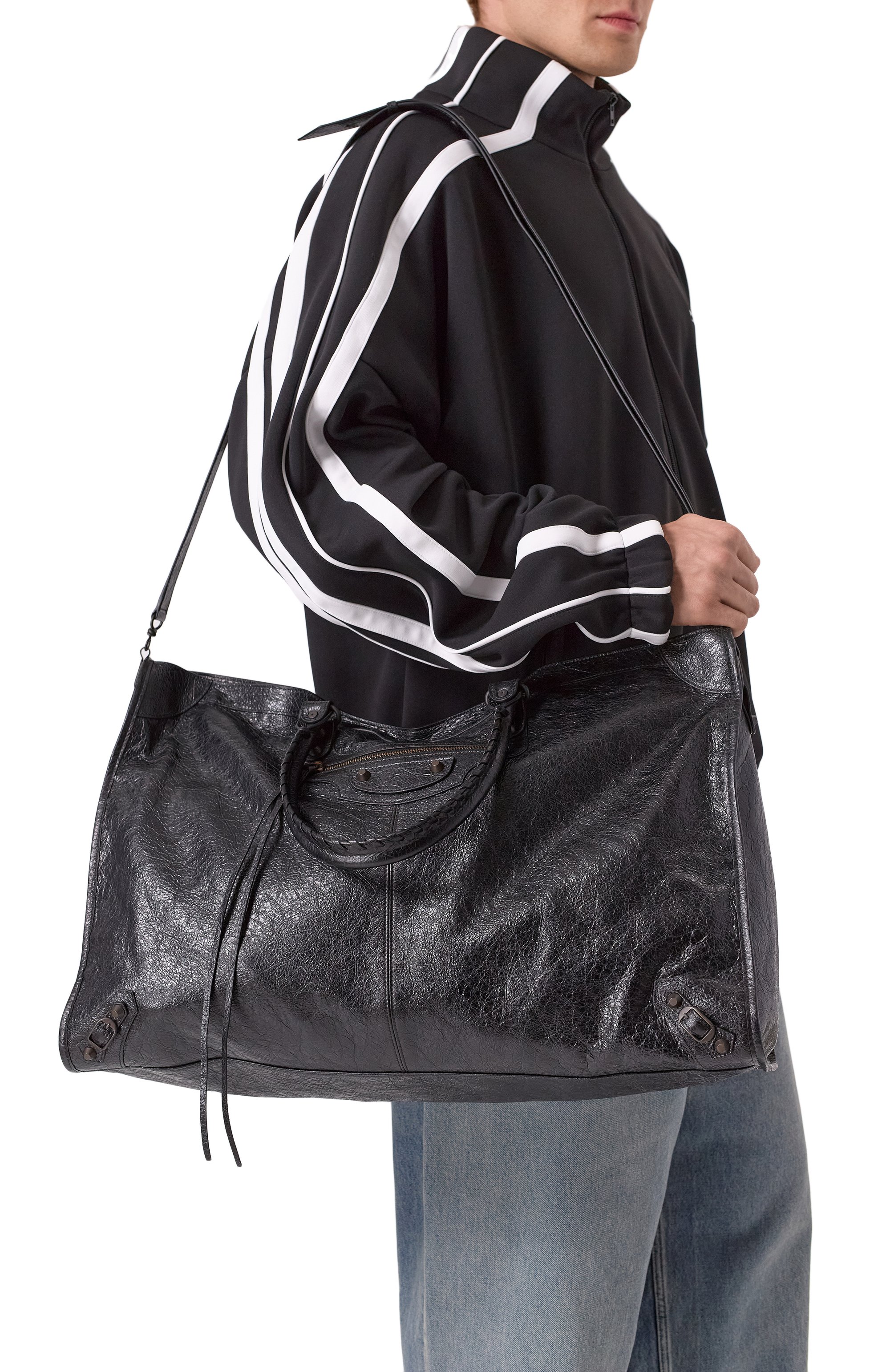 Сумка le city travel BALENCIAGA черного цвета по цене 498000 руб., арт. 810364/2ABEK, фото 2 Сумка le city travel BALENCIAGA, арт. 810364/2ABEK, фото 2