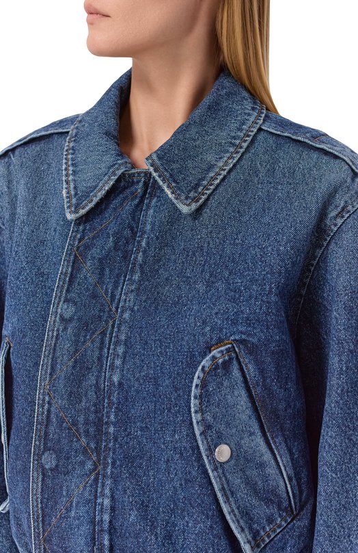 Джинсовая куртка Agolde A51241821 Синий  A51241821 Фото 5