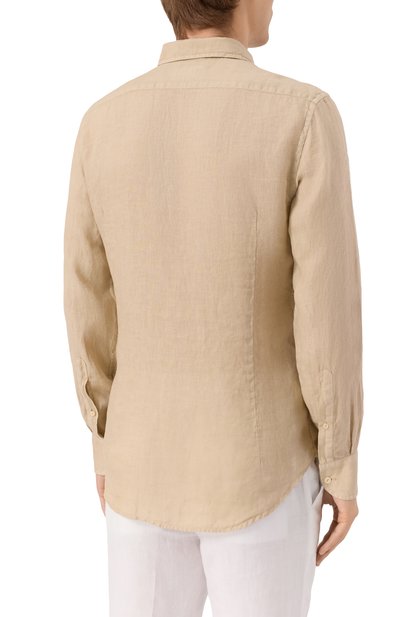 Льняная рубашка MC2 SAINT BARTH, арт. STBM CUBA/00275H, фото 4