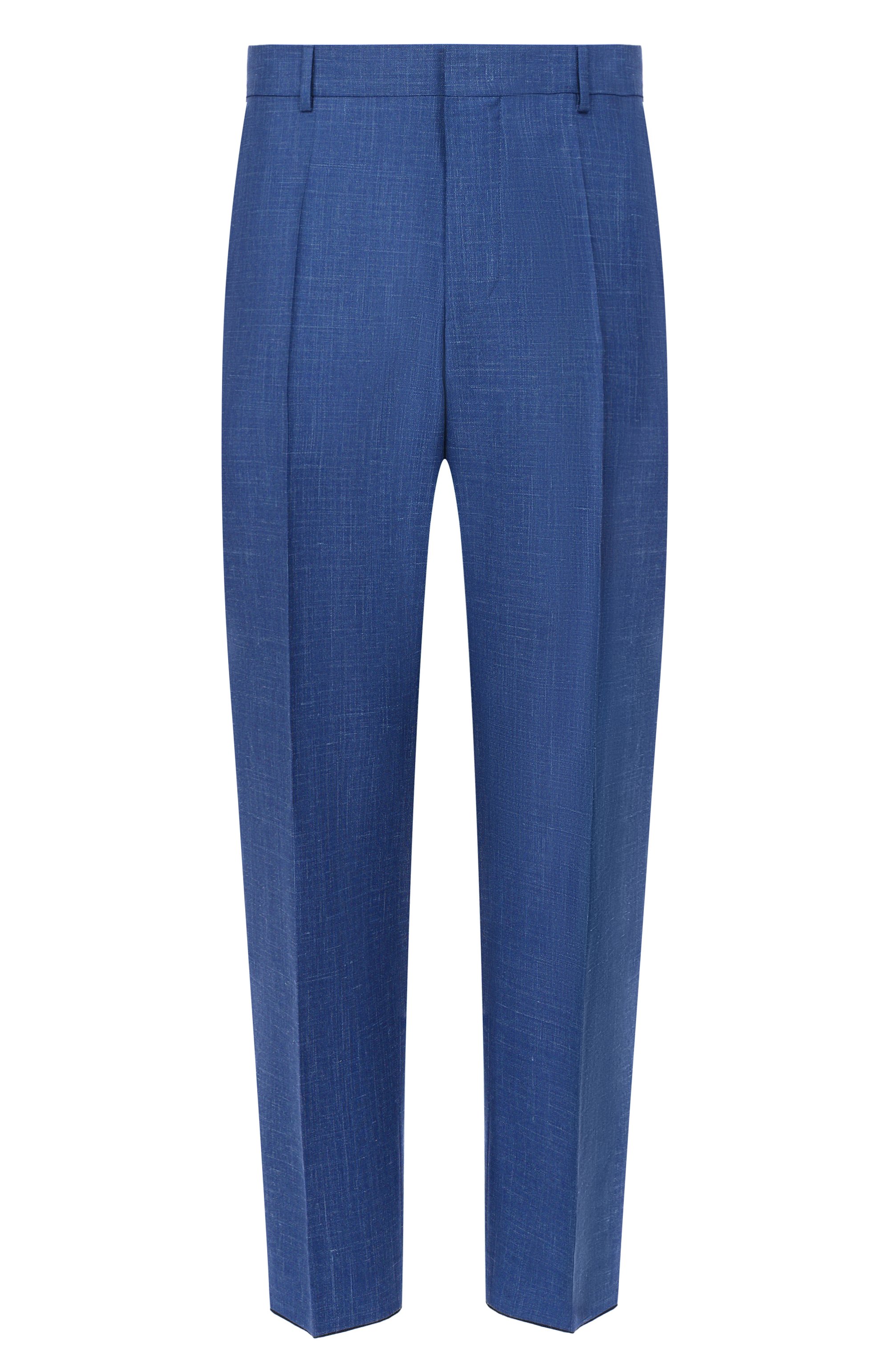 Брюки из шерсти и шелка BOSS, арт. 50556955, фото 1