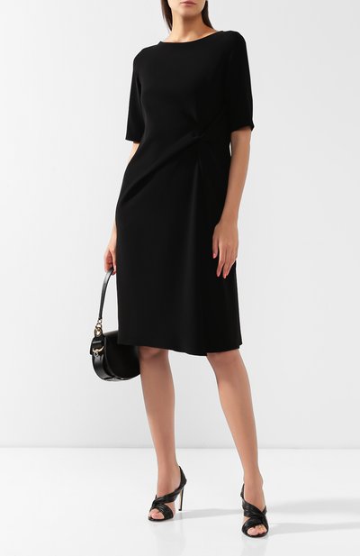 Платье GIORGIO ARMANI черного цвета по цене 141500 руб., арт. 9WHVA02U/T002M, фото 2 Платье GIORGIO ARMANI, арт. 9WHVA02U/T002M, фото 2