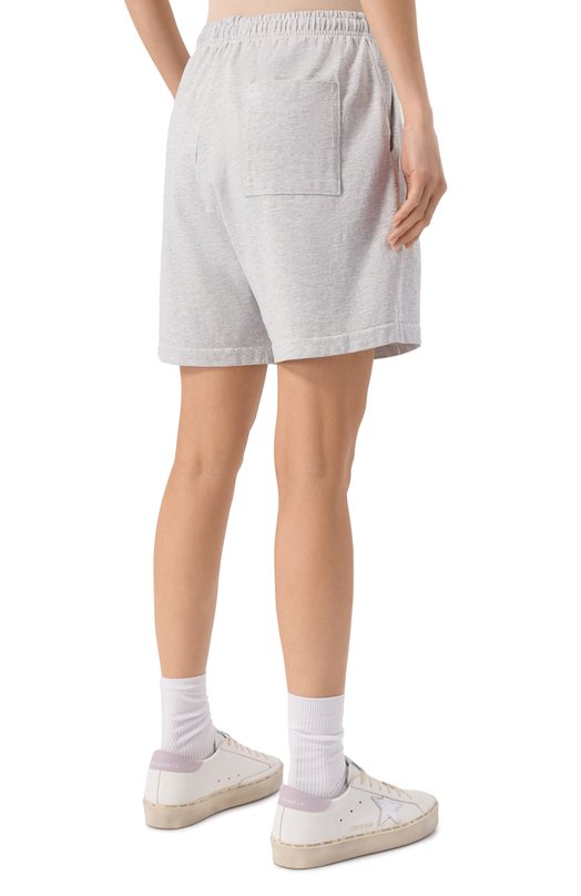 Хлопковые шорты Sporty and Rich SH039622501GY03 Серый  SH039622501GY03 Фото 4