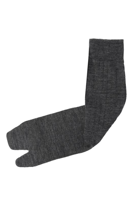 Шерстяные носки Maison Margiela S51TL0052/S17867 Серый S51TL0052/S17867