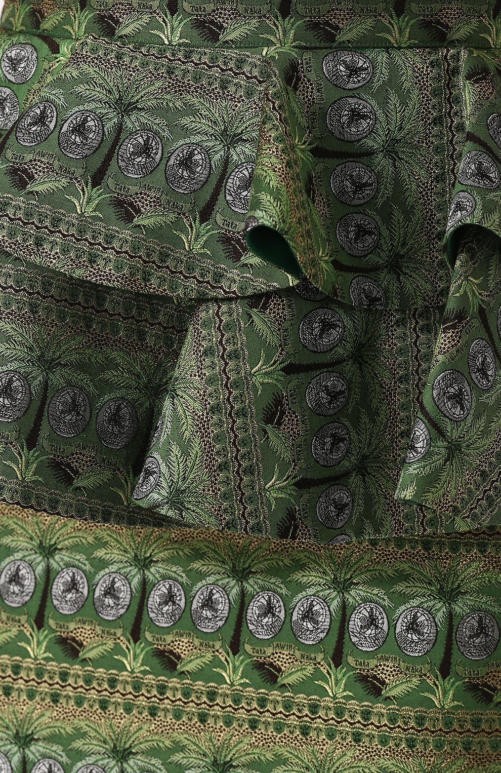 Жаккардовая юбка-карандаш с оборками TATA NAKA, арт. TN20015/JACQUARD, фото 5