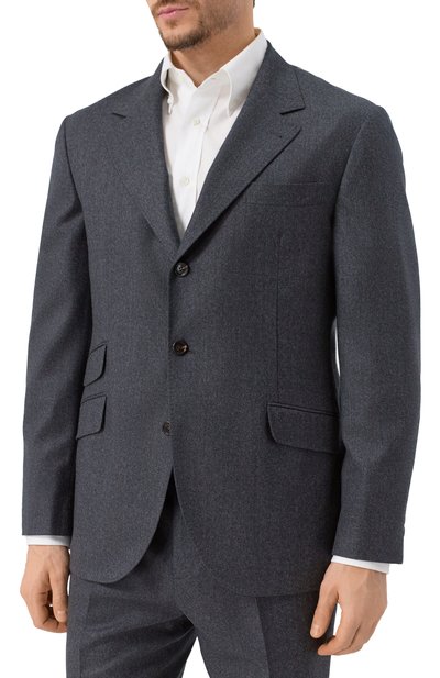 Шерстяной костюм BRUNELLO CUCINELLI, арт. ME226LDWH, фото 4