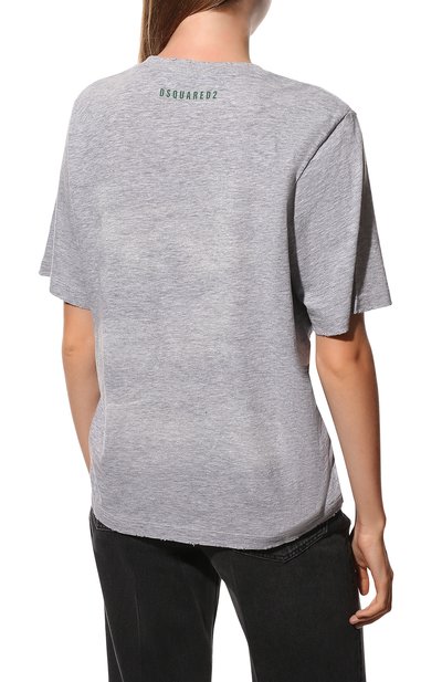 Футболка из хлопка и вискозы DSQUARED2, арт. S75GD0291/S22146, фото 4