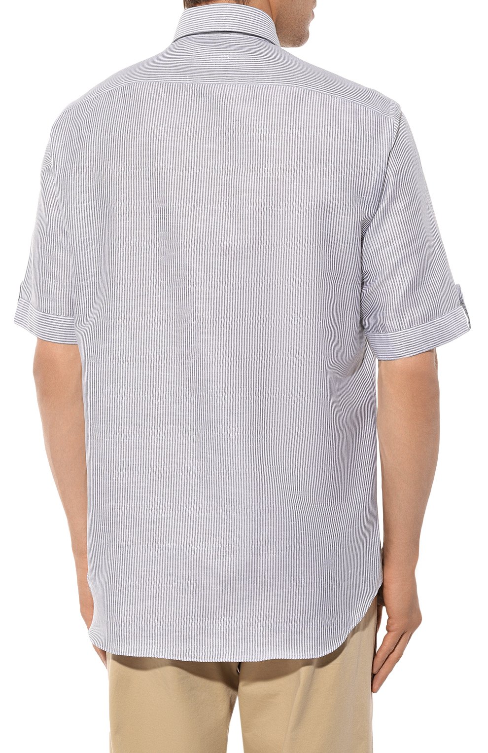 Рубашка из хлопка и льна STEFANO RICCI, арт. MC006730/R2560, фото 4