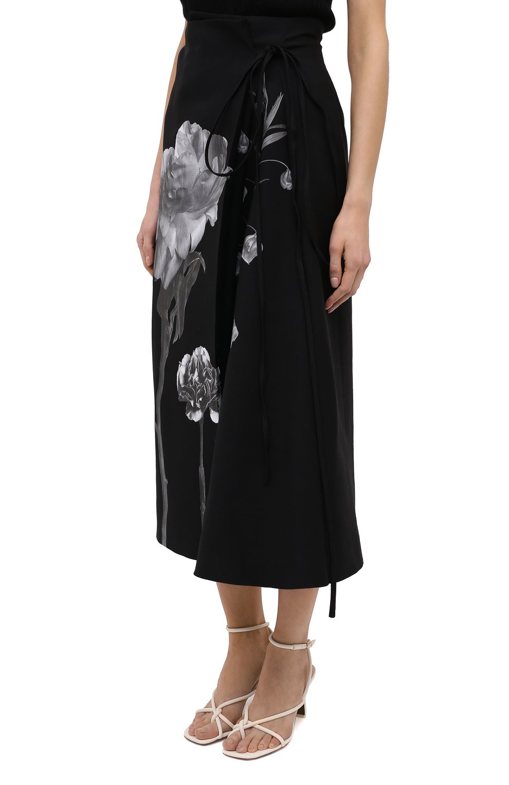 Юбка из шерсти и шелка VALENTINO, арт. UB0RA6P11CF, фото 4