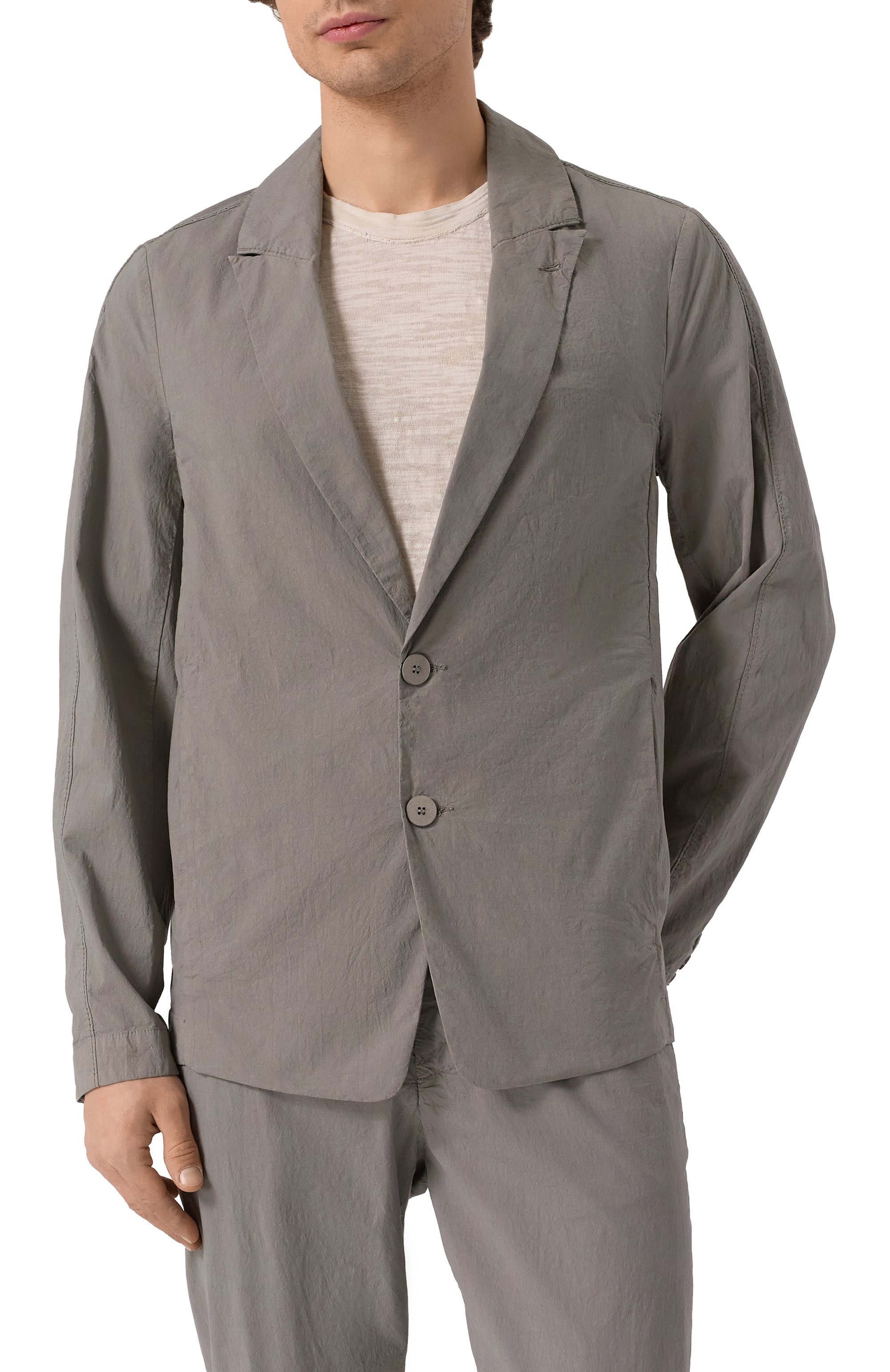 Хлопковый пиджак TRANSIT, арт. CFUTRZG161, фото 3