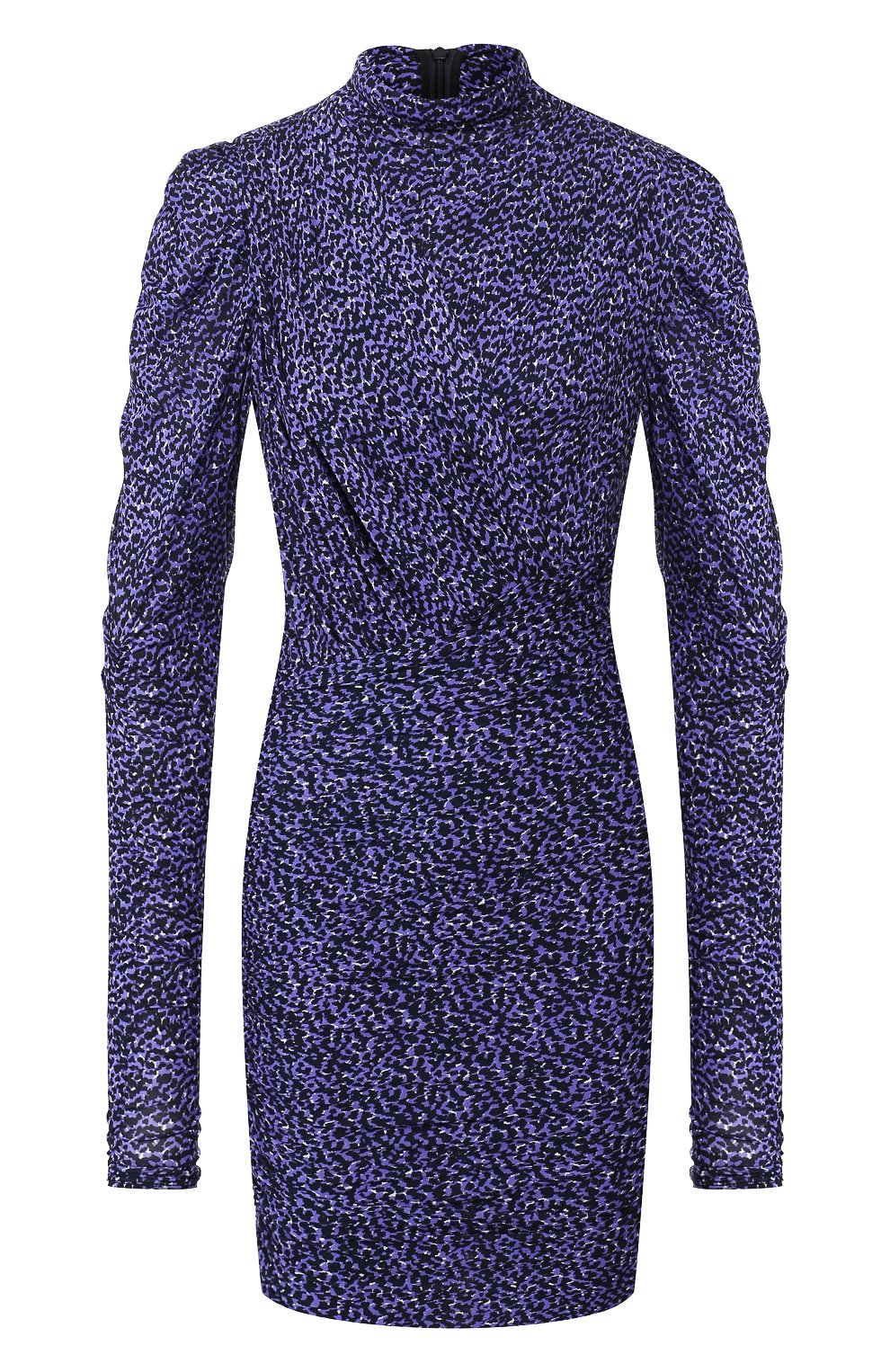 Платье из вискозы ISABEL MARANT синего цвета по цене 59500 руб., арт. R01496-19A026I/JIS0LA, фото 1 Платье из вискозы ISABEL MARANT, арт. R01496-19A026I/JIS0LA, фото 1