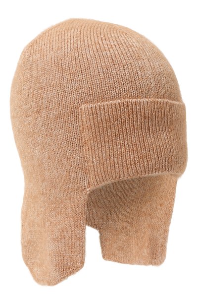 Кашемировая шапка-ушанка asya CANOE бежевого цвета по цене 13860 руб., арт. 4200850, фото 1 Кашемировая шапка-ушанка asya CANOE, арт. 4200850, фото 1