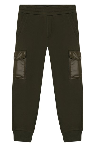 Хлопковы е джоггеры MONCLER, арт. E2-954-87091-05-809B3/12-14A, фото 1