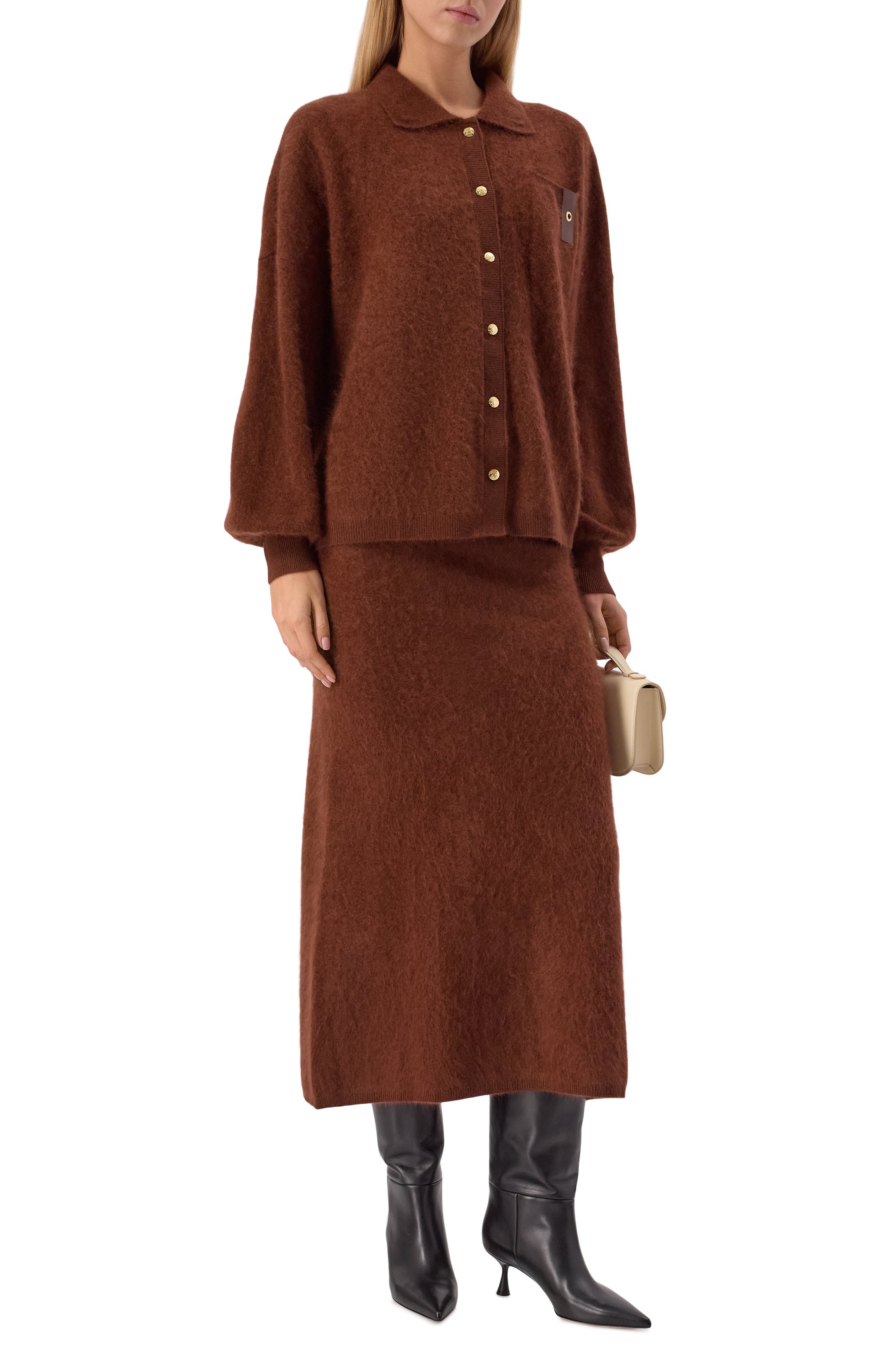 Юбка из шерсти и кашемира MAX AND MOI, арт. H25J0Y, фото 2