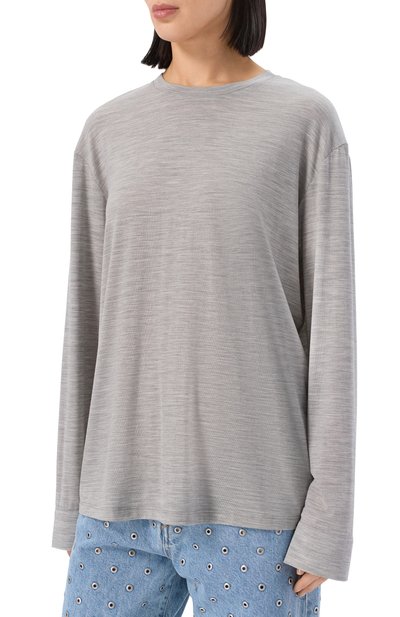 Лонгслив из лиоцелла и шерсти 12 STOREEZ, арт. 133024, фото 3